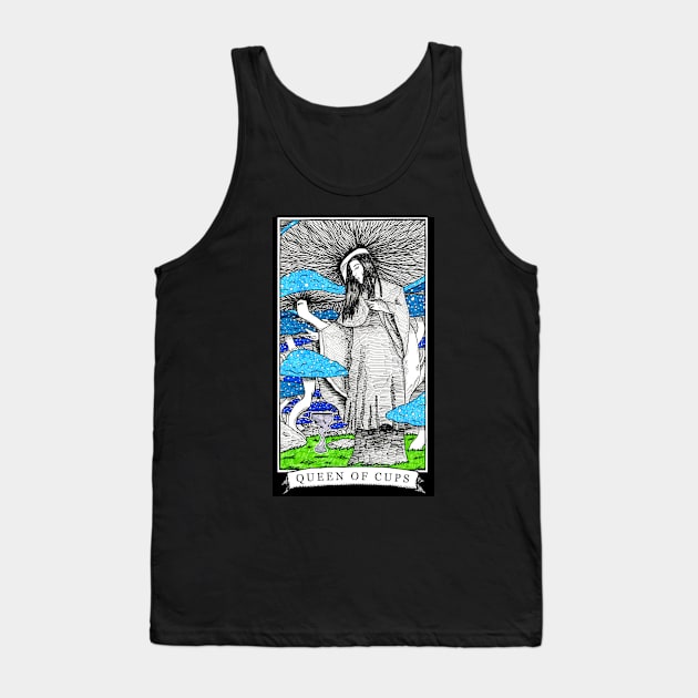The Queen of Cups - The Tarot Restless Tank Top by WinslowDumaine